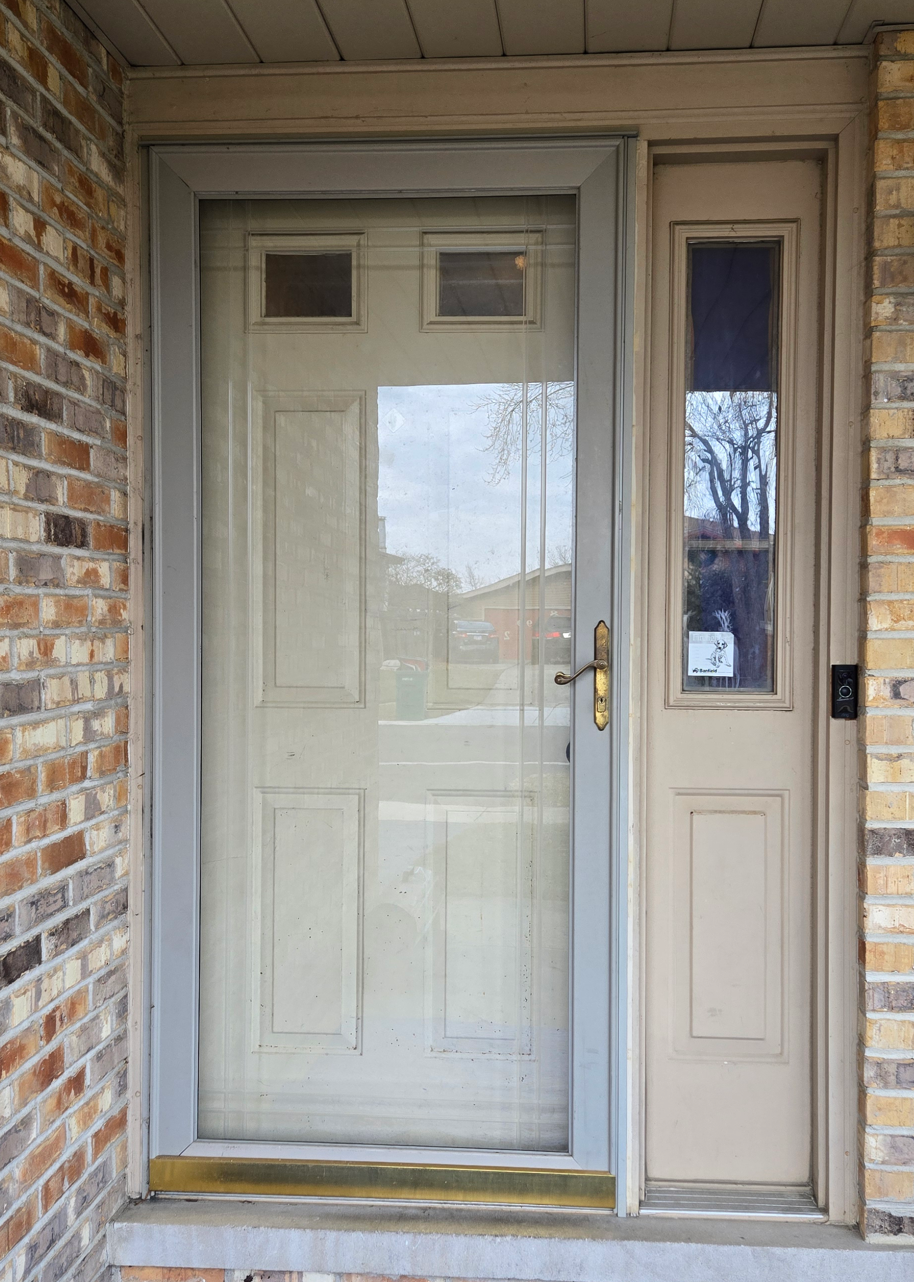 Exterior Door Replacement before